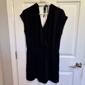 LOFT Black Romper